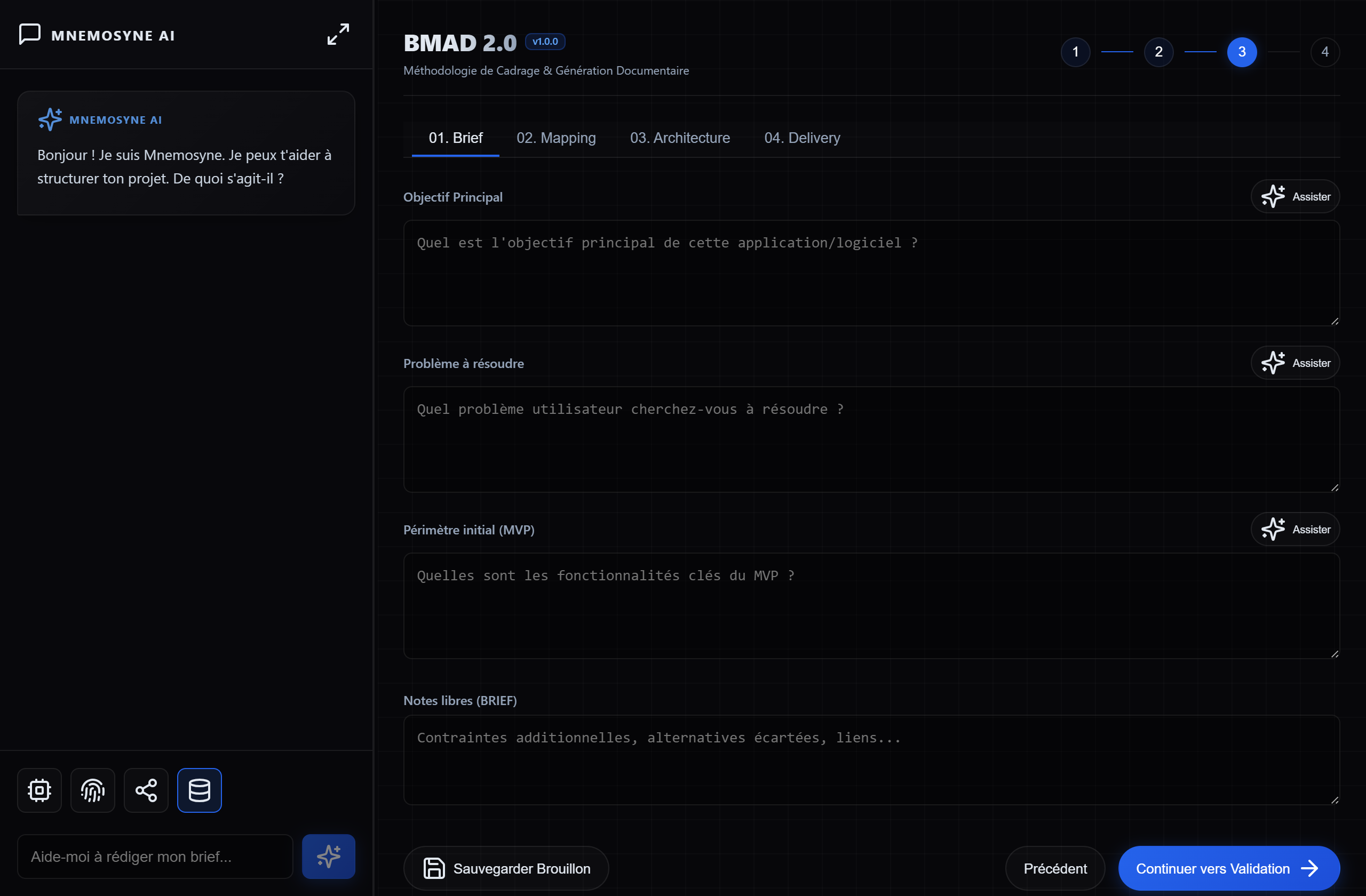BMAD — encuadre